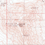 United States Geological Survey Cima Dome, CA (1983, 24000-Scale) digital map