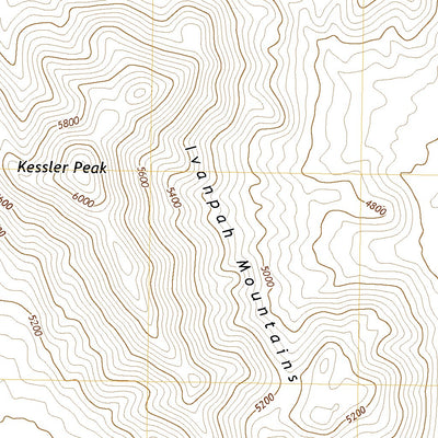 United States Geological Survey Cima Dome, CA (2021, 24000-Scale) digital map