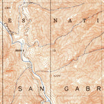United States Geological Survey Cima Mesa, CA (1938, 24000-Scale) digital map