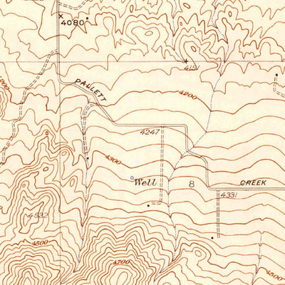 United States Geological Survey Cima Mesa, CA (1939, 24000-Scale) digital map