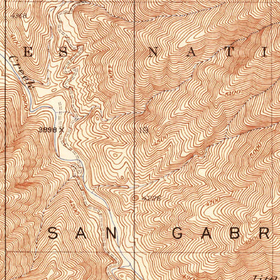 United States Geological Survey Cima Mesa, CA (1939, 24000-Scale) digital map