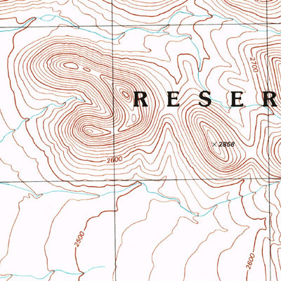 United States Geological Survey Cimarron Peak, AZ (1996, 24000-Scale) digital map