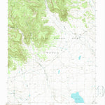 United States Geological Survey Cimarron SE, NM (1987, 24000-Scale) digital map