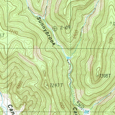 United States Geological Survey Cimarron SE, NM (1987, 24000-Scale) digital map