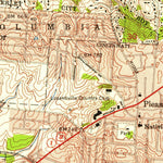 United States Geological Survey Cincinnati East, OH (1953, 24000-Scale) digital map