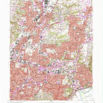 United States Geological Survey Cincinnati East, OH (1961, 24000-Scale) digital map