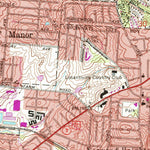 United States Geological Survey Cincinnati East, OH (1961, 24000-Scale) digital map