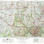 United States Geological Survey Cincinnati, OH-IN-KY (1953, 250000-Scale) digital map