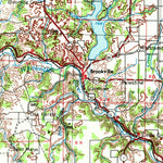 United States Geological Survey Cincinnati, OH-IN-KY (1953, 250000-Scale) digital map
