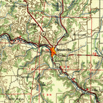 United States Geological Survey Cincinnati, OH-IN-KY (1957, 250000-Scale) digital map