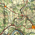United States Geological Survey Cincinnati, OH-IN-KY (1957, 250000-Scale) digital map