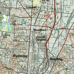 United States Geological Survey Cincinnati, OH-IN-KY (1986, 100000-Scale) digital map
