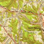 United States Geological Survey Cincinnati West, OH (1953, 24000-Scale) digital map