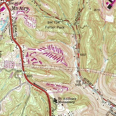 United States Geological Survey Cincinnati West, OH (1961, 24000-Scale) digital map