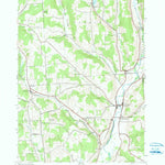 United States Geological Survey Cincinnatus, NY (1943, 24000-Scale) digital map