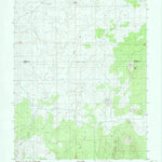 United States Geological Survey Cinder Crater, UT (1986, 24000-Scale) digital map