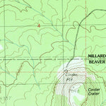 United States Geological Survey Cinder Crater, UT (1986, 24000-Scale) digital map