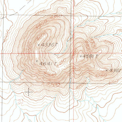 United States Geological Survey Cinder Hill, AZ (1985, 24000-Scale) digital map