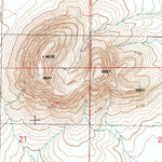 United States Geological Survey Cinder Hill, AZ (1996, 24000-Scale) digital map