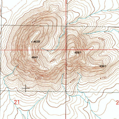 United States Geological Survey Cinder Hill, AZ (1996, 24000-Scale) digital map