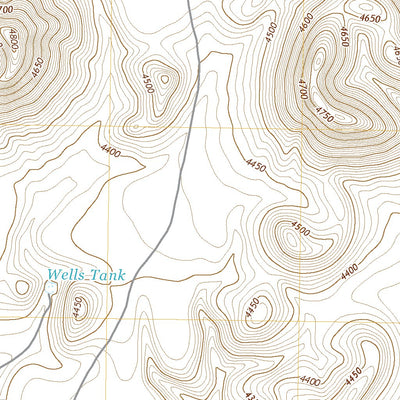 United States Geological Survey Cinder Hill, AZ (2021, 24000-Scale) digital map