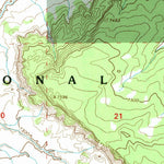 United States Geological Survey Ciniza, NM (1995, 24000-Scale) digital map