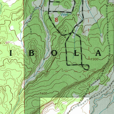 United States Geological Survey Ciniza, NM (1995, 24000-Scale) digital map