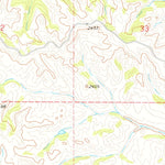United States Geological Survey Cinnamon Creek, ND (1974, 24000-Scale) digital map