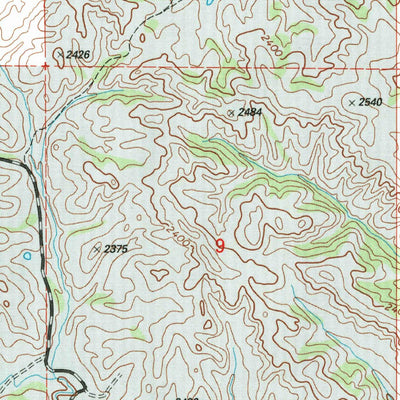 United States Geological Survey Cinnamon Creek, ND (1997, 24000-Scale) digital map