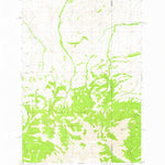 United States Geological Survey Cinnamon Peak, MT (1972, 24000-Scale) digital map