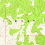 United States Geological Survey Cinnamon Peak, MT (1972, 24000-Scale) digital map
