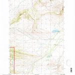 United States Geological Survey Cinnamon Spring, MT (1995, 24000-Scale) digital map