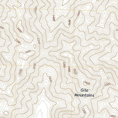United States Geological Survey Cipriano Pass, AZ (2021, 24000-Scale) digital map