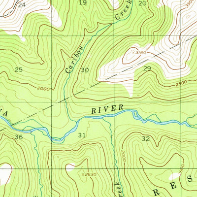United States Geological Survey Circle A-3, AK (1955, 63360-Scale) digital map