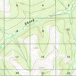United States Geological Survey Circle B-2, AK (1955, 63360-Scale) digital map