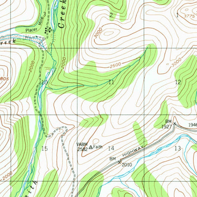 United States Geological Survey Circle B-5, AK (1954, 63360-Scale) digital map