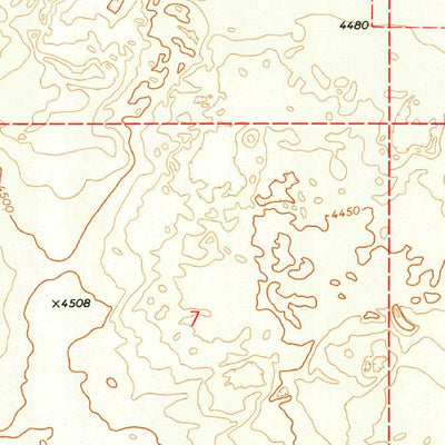 United States Geological Survey Circle Bar Ranch, NM (1973, 24000-Scale) digital map