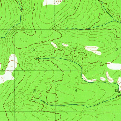 United States Geological Survey Circle C-2, AK (1955, 63360-Scale) digital map