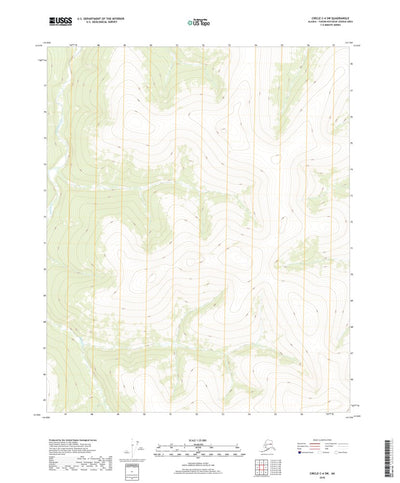 United States Geological Survey Circle C-4 SW, AK (2018, 25000-Scale) digital map