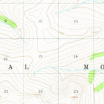United States Geological Survey Circle C-5, AK (1952, 63360-Scale) digital map