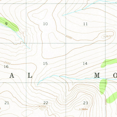 United States Geological Survey Circle C-5, AK (1952, 63360-Scale) digital map