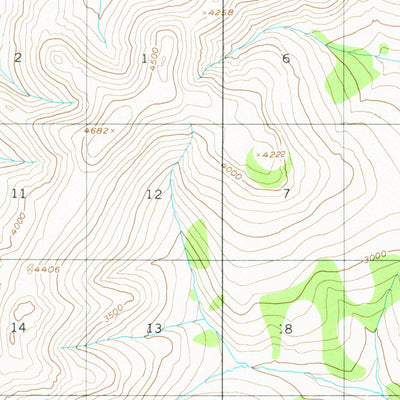 United States Geological Survey Circle C-5, AK (1952, 63360-Scale) digital map