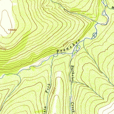 United States Geological Survey Circle C-5, AK (1954, 63360-Scale) digital map
