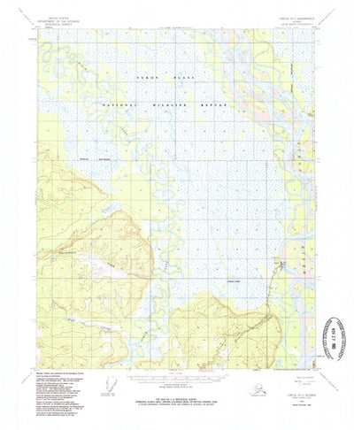 United States Geological Survey Circle D-1, AK (1955, 63360-Scale) digital map