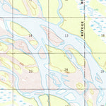 United States Geological Survey Circle D-1, AK (1955, 63360-Scale) digital map