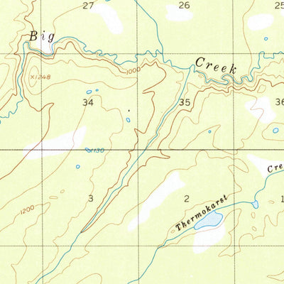 United States Geological Survey Circle D-2, AK (1952, 63360-Scale) digital map