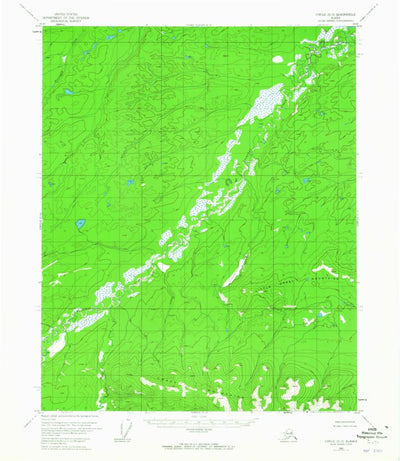 United States Geological Survey Circle D-3, AK (1952, 63360-Scale) digital map