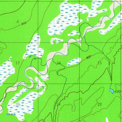 United States Geological Survey Circle D-3, AK (1952, 63360-Scale) digital map