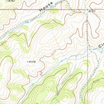 United States Geological Survey Circle Dot Gulch, CO (1971, 24000-Scale) digital map