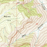 United States Geological Survey Circle Dot Gulch, CO (1971, 24000-Scale) digital map